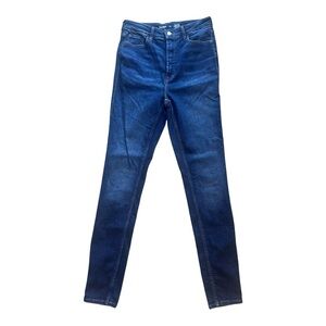 Old Navy Rockstar Super Skinny Jeans — Size 8 Tall Extra High-Rise, 360° Stretch